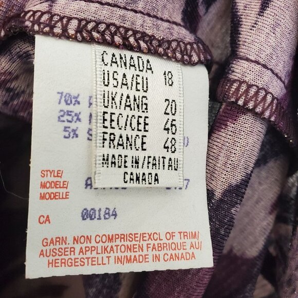 Vintage Algo Industries Ltd. Animal Print Sleeveless Blouse - Picture 3 of 6